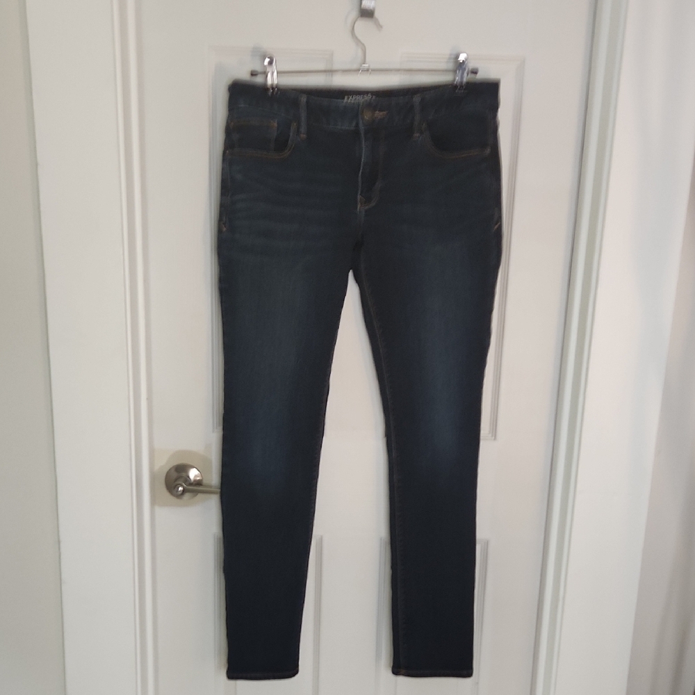 Express Super Skinny Lowrise Jeans - Picture 1 of 5